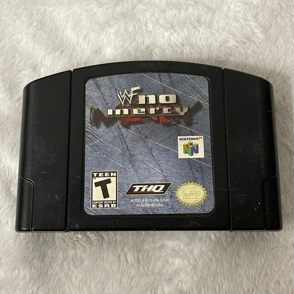 Nintendo N64 WWF no mercy game - Picture 1 of 3